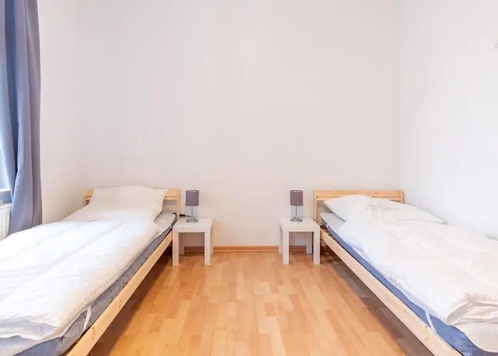 Einzelbetten, Waschmaschine, Ideal Fuer Gruppen 아파트 켐니츠